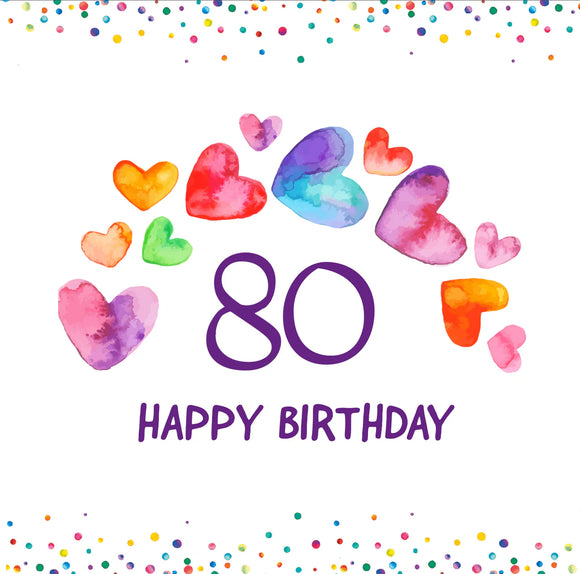 80 Happy Birthday
