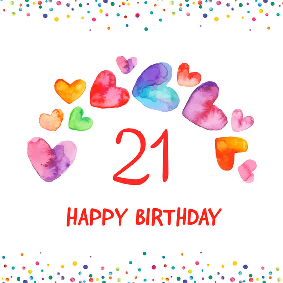 21 Happy Birthday