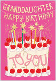 Granddaughter, Happy Birthday
