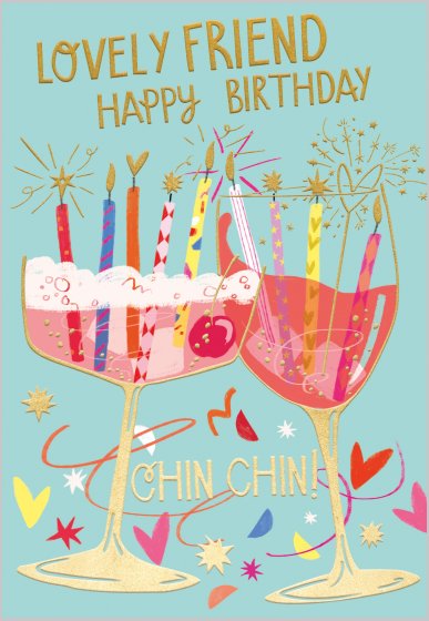 Lovely Friend, Happy Birthday