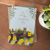 Buttercups Christening Card