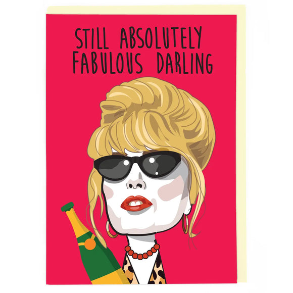 Absolutely Fabulous Birthday Card