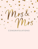 Mrs & Mrs Congratulations