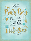 Hello Baby Boy, Aqua