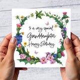 To A Very Special Granddaughter...Happy Birthday