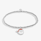 Kids' Love From Santa 'Love From Santa' Bracelet In Silver Plating