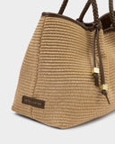 Nova Raffia Small Shoulder Tote