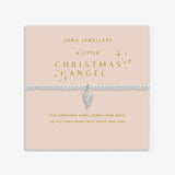 Christmas A Little 'Christmas Angel' Bracelet In Silver Plating