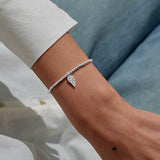 Christmas A Little 'Christmas Angel' Bracelet In Silver Plating