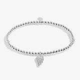 Christmas A Little 'Christmas Angel' Bracelet In Silver Plating