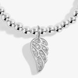 Christmas A Little 'Christmas Angel' Bracelet In Silver Plating