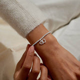 Christmas A Little 'Merry Christmas Fabulous Friend' Bracelet In Silver Plating