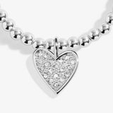 Christmas A Little 'Season To Sparkle' Bracelet In Silver Plating