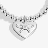 Christmas A Little 'Merry Christmas Amazing Auntie' Bracelet In Silver Plating