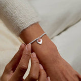Christmas A Little 'Christmas Robin' Bracelet In Silver Plating