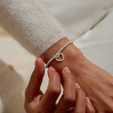 Christmas A Little 'Merry Christmas' Bracelet In Silver Plating