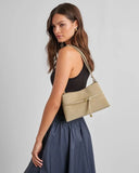 Lori Suedette Crossbody Bag in Desert Sand