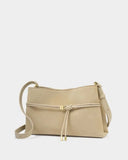 Lori Suedette Crossbody Bag in Desert Sand