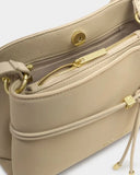 Lori Suedette Crossbody Bag in Desert Sand