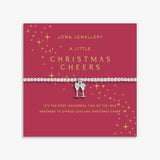 Christmas A Little 'Christmas Cheers' Bracelet In Silver Plating