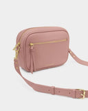 Hallie Crossbody Bag, Pink Heather