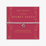 Christmas A Little 'Secret Santa' Bracelet In Silver Plating