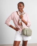 Hallie Crossbody Bag, Green Mist