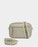 Hallie Crossbody Bag, Green Mist