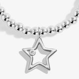 Christmas A Little 'Secret Santa' Bracelet In Silver Plating