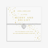 Christmas A Little 'Merry And Bright' Bracelet In Silver Plating