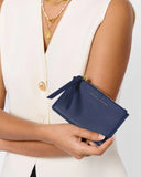Hallie Coin And Card Holder, Midnight Blue