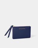 Hallie Coin And Card Holder, Midnight Blue