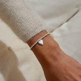 Christmas A Little 'With Love' Bracelet In Silver Plating