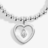 Christmas A Little 'One In A Million' Bracelet In Silver Plating