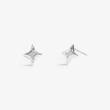 Christmas Wishes' Earring Bauble In Silver Plating