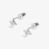 Christmas Wishes' Earring Bauble In Silver Plating