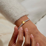 Christmas Wish 'Merry Christmas' Bracelet In Silver And Gold Plating