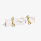 Kids' Christmas Cracker 'Happy Christmas' Bracelet In Silver Plating
