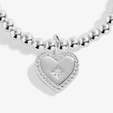 Kids' Christmas Cracker 'Happy Christmas' Bracelet In Silver Plating