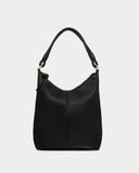 Hallie Satchel Bag, Black
