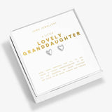 Boxed A Little 'Lovely Granddaughter' Earrings