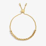 Bracelet Bar Round Cubic Zirconia Tennis Bracelet In Gold Plating