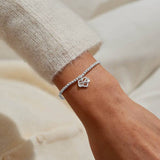 A Little 'Family Is A Gift That Lasts Forever' Bracelet In Silver Plating