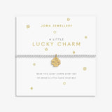 A Little 'Lucky Charm' Bracelet In Silver And Gold Plating