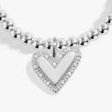 A Little 'Here's To Your Next Chapter' Bracelet In Silver Plating