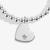 A Little 'Favourite Person' Bracelet In Silver Plating