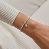 A Little 'Love And Friendship' Bracelet In Silver Plating