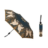 Signare Tapestry Swan Automatic Folding Umbrella