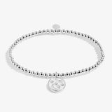 A Little 'You Are My Sun, My Moon, And All My Stars' Bracelet In Silver Plating