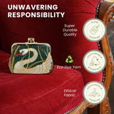Signare Tapestry Swan Frame Purse
